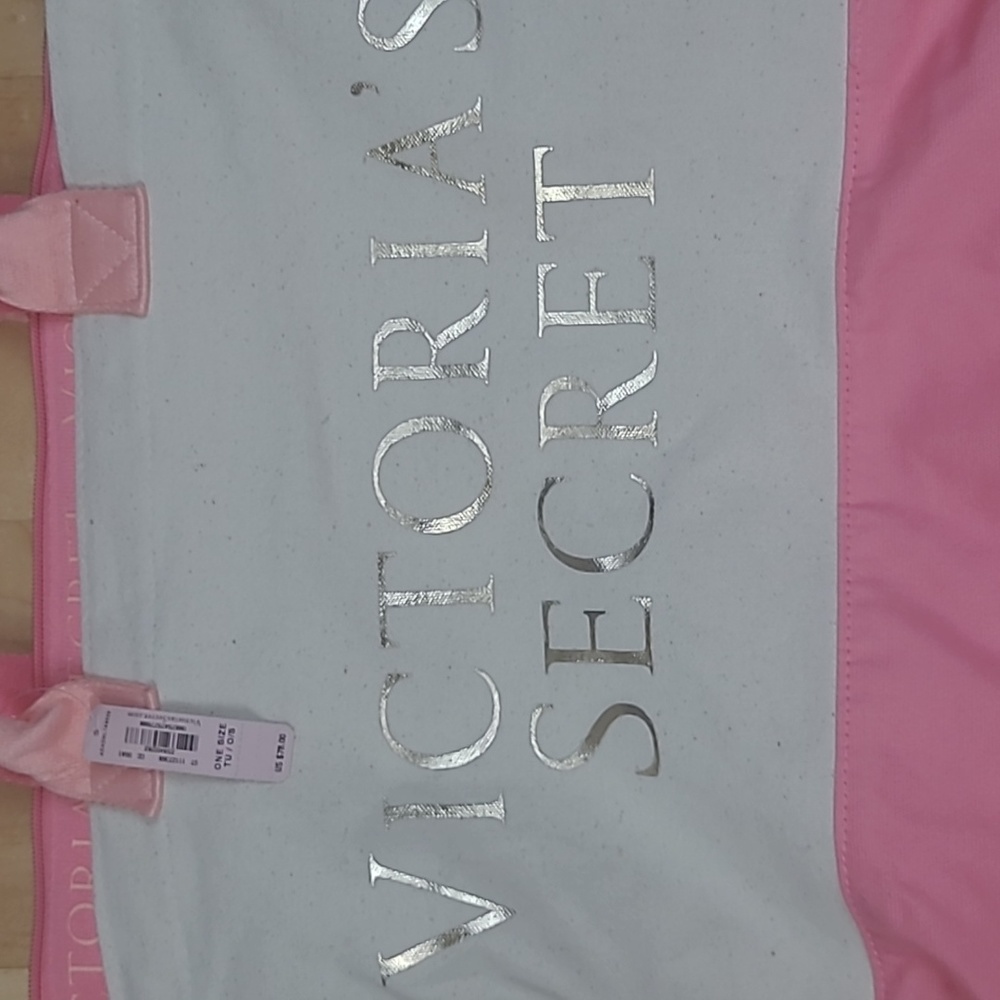 NWT Victoria Secret 2n1 insulated bag and tote bag - Picture 3 of 8